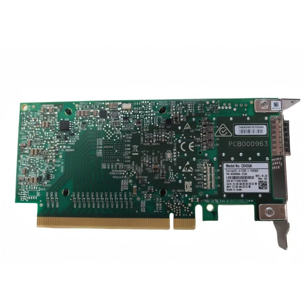 MCX455A-ECAT CX455A, tarjeta d - 100Gbe Qsfp28 Network Card reseña y precio